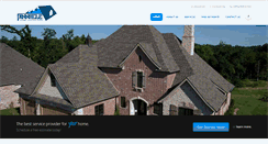 Desktop Screenshot of pinnaclehomeexteriors.com